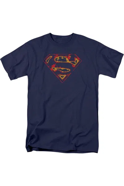 GILDAN SUPERMAN SUPER DISTRESSED SHORT SLEEVE ADULT TEE / T-SHIRT