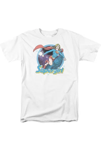 GILDAN SUPERMAN SUPERGIRL AIRBRUSH SHORT SLEEVE ADULT TEE / T-SHIRT