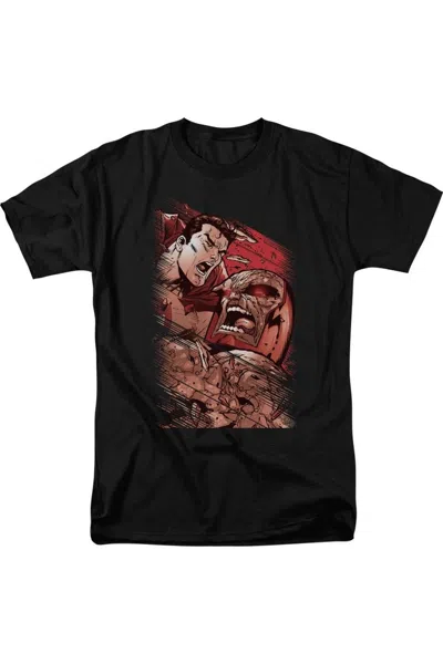 GILDAN SUPERMAN SUPES VS DARKSEID SHORT SLEEVE ADULT TEE / T-SHIRT