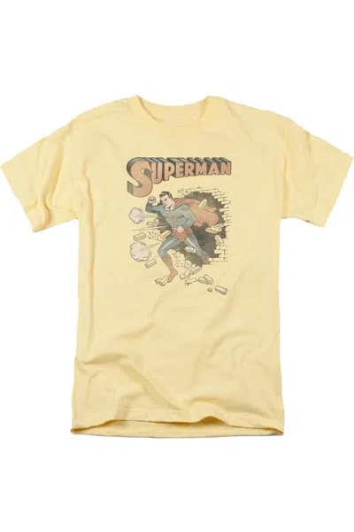 GILDAN SUPERMAN VINTAGE BREAKTHROUGH SHORT SLEEVE ADULT TEE / T-SHIRT
