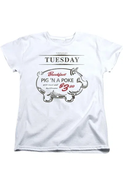 GILDAN SUPERNATURAL PIG N POKE SHORT SLEEVE WOMEN´S TEE / T-SHIRT