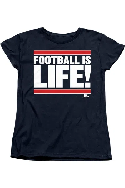 GILDAN TED LASSO FOOTBALL IS LIFE SHORT SLEEVE WOMEN´S TEE / T-SHIRT