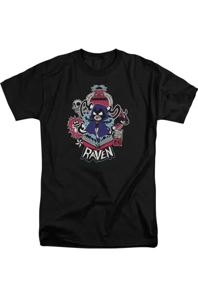 GILDAN TEEN TITANS GO RAVEN SHORT SLEEVE ADULT TALL TEE / T-SHIRT