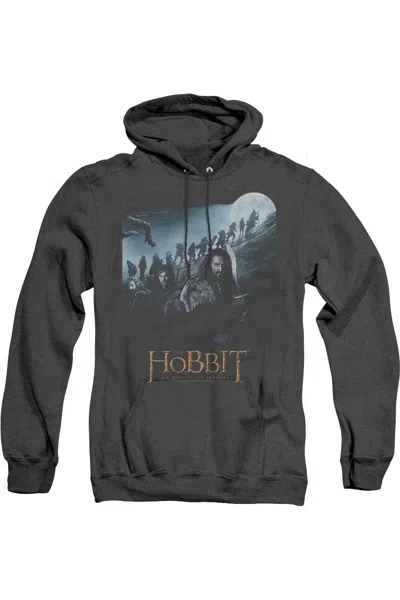 GILDAN THE HOBBIT A JOURNEY ADULT HEATHER HOODIE / HOODED SWEATSHIRT