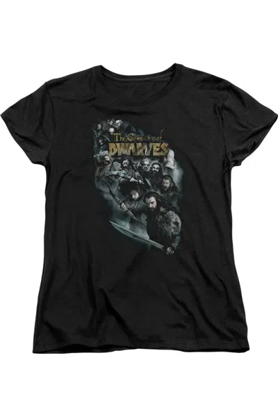 GILDAN THE HOBBIT COMPANY OF DWARVES SHORT SLEEVE WOMENS TEE / T-SHIRT