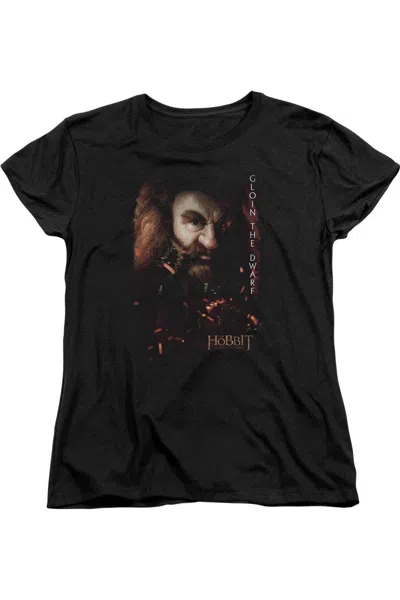 GILDAN THE HOBBIT GLOIN POSTER SHORT SLEEVE WOMENS TEE / T-SHIRT