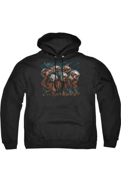 GILDAN THE HOBBIT MISTY GOBLINS ADULT PULL OVER HOODIE / HOODED SWEATSHIRT