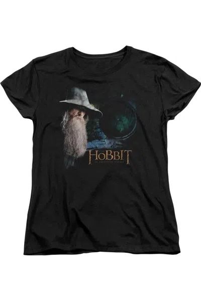 GILDAN THE HOBBIT THE DOOR SHORT SLEEVE WOMENS TEE / T-SHIRT