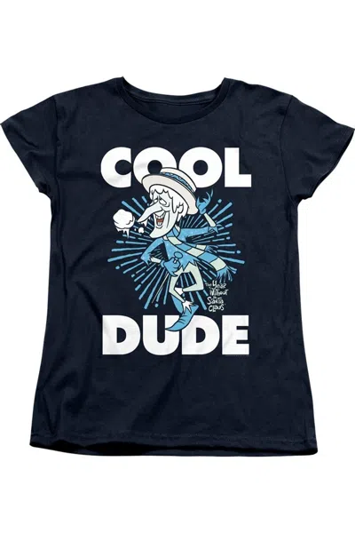 GILDAN THE YEAR WITHOUT A SANTA CLAUS COOL DUDE SHORT SLEEVE WOMEN´S TEE / T-SHIRT