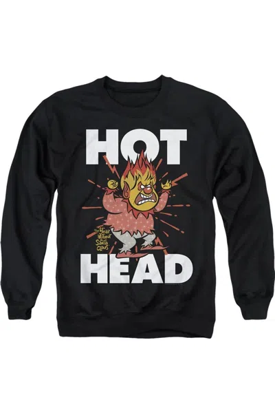 GILDAN THE YEAR WITHOUT A SANTA CLAUS HOT HEAD ADULT CREWNECK SWEATSHIRT