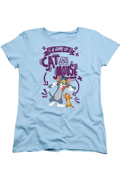 GILDAN TOM AND JERRY MOVIE CAT AND MOUSE SHORT SLEEVE WOMEN´S TEE / T-SHIRT