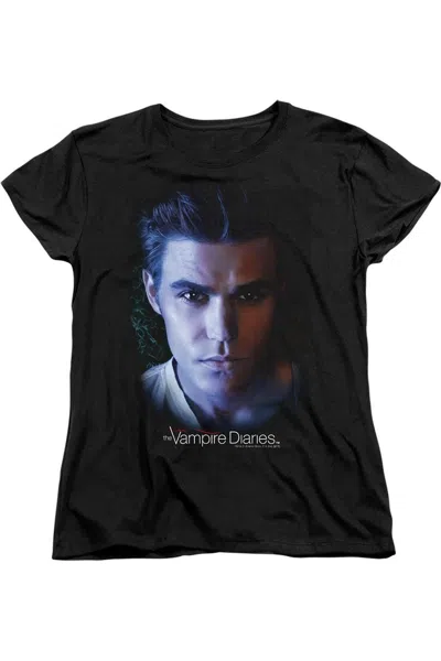 GILDAN VAMPIRE DIARIES STEFAN SHORT SLEEVE WOMENS TEE / T-SHIRT