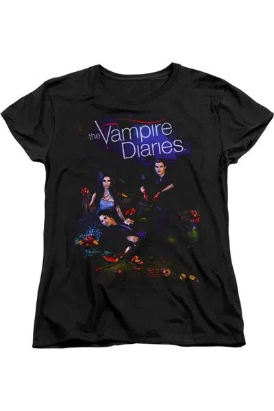 GILDAN VAMPIRE DIARIES TEMPTED SHORT SLEEVE WOMENS TEE / T-SHIRT
