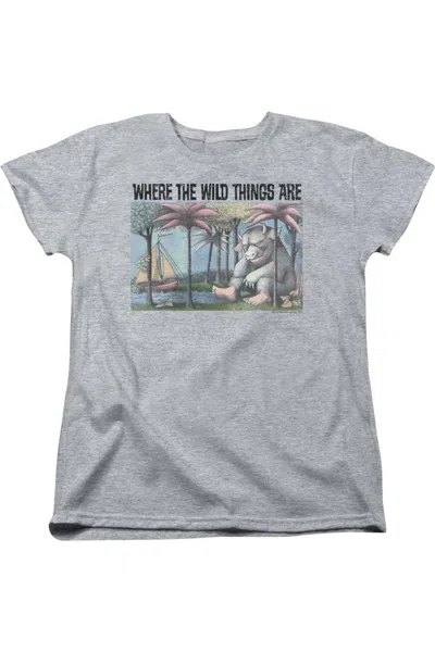 GILDAN WHERE THE WILD THINGS ARE COVER ART SHORT SLEEVE WOMEN´S TEE / T-SHIRT