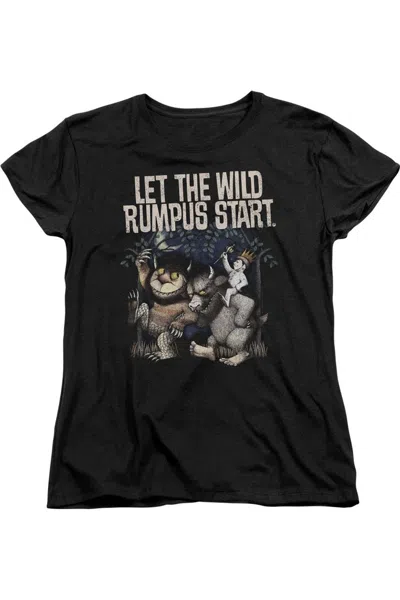 GILDAN WHERE THE WILD THINGS ARE WILD RUMPUS SHORT SLEEVE WOMEN´S TEE / T-SHIRT