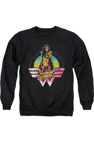 GILDAN WONDER WOMAN 84 COLOR POP ADULT CREWNECK SWEATSHIRT