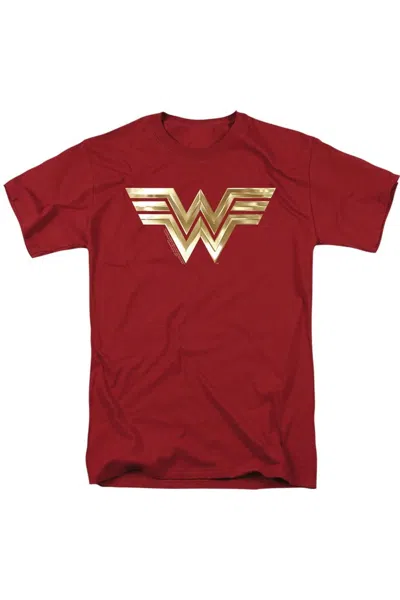 GILDAN WONDER WOMAN 84 GOLDEN LOGO SHORT SLEEVE ADULT TEE / T-SHIRT