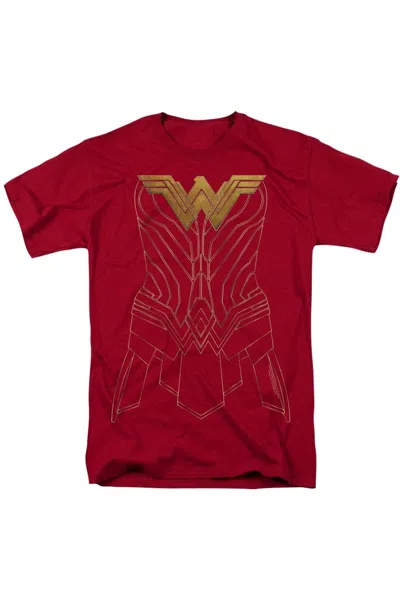 GILDAN WONDER WOMAN MOVIE ARMOR OUTLINE SHORT SLEEVE ADULT TEE / T-SHIRT