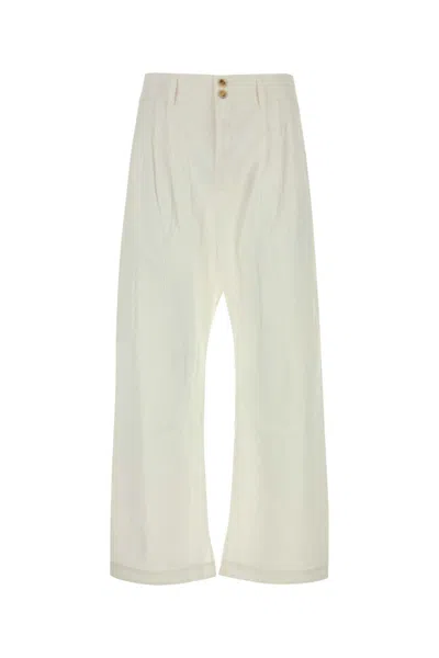 GIMAGUAS GIMAGUAS WHITE COTTON VALENTIN PANT