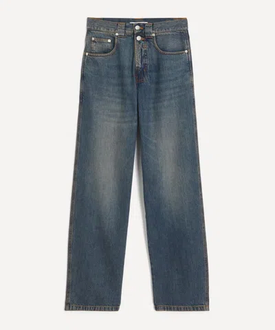 GIMAGUAS GIMAGUAS WOMEN'S BAGGY WIDE-LEG DENIM TROUSERS