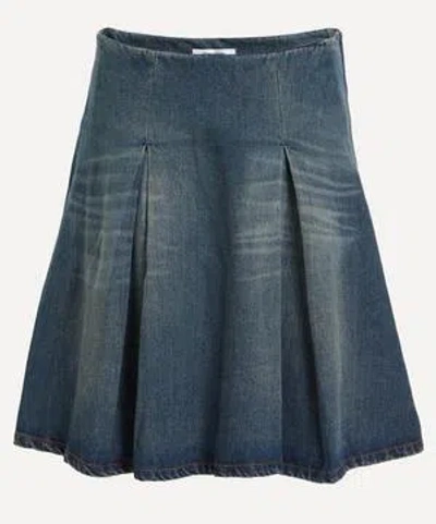GIMAGUAS GIMAGUAS WOMEN'S CORINNE DENIM MIDI SKIRT