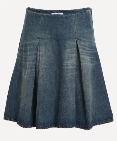 GIMAGUAS GIMAGUAS WOMEN'S CORINNE DENIM MIDI SKIRT