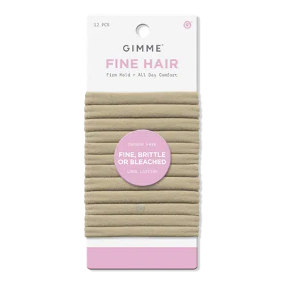 GIMME BEAUTY FINE HAIR BANDS - BLONDE