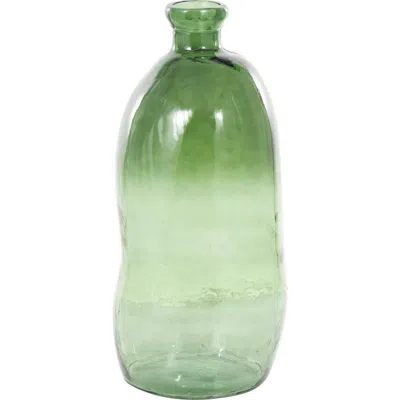 GINGER BIRCH STUDIO GINGER BIRCH STUDIO ABSTRACT RECYCLED GLASS VASE