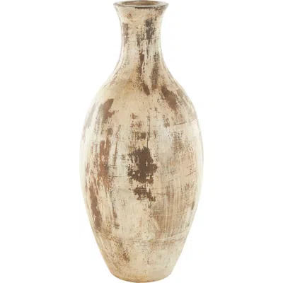 GINGER BIRCH STUDIO GINGER BIRCH STUDIO BROWN CERAMIC VASE