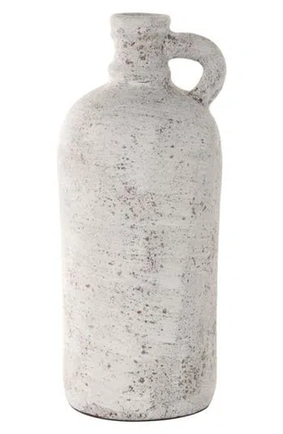 GINGER BIRCH STUDIO GINGER BIRCH STUDIO CREAM CERAMIC VASE