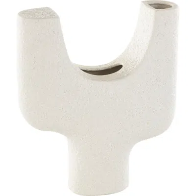 GINGER BIRCH STUDIO GINGER BIRCH STUDIO GEOMETRIC CERAMIC VASE