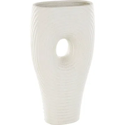 GINGER BIRCH STUDIO GINGER BIRCH STUDIO TEXTURED CERAMIC VASE