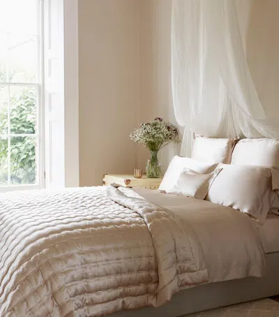 GINGERLILY SILK DOUBLE FITTED SHEET