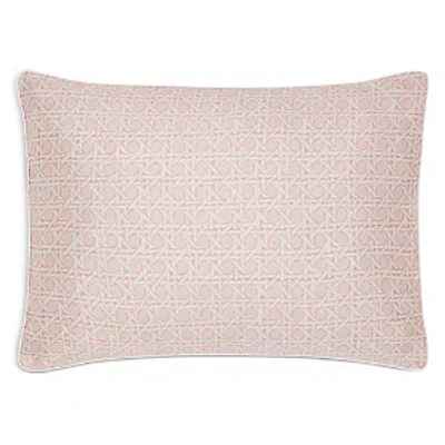 GINGERLILY SILK RATTAN PIPED BOUDOIR SHAM