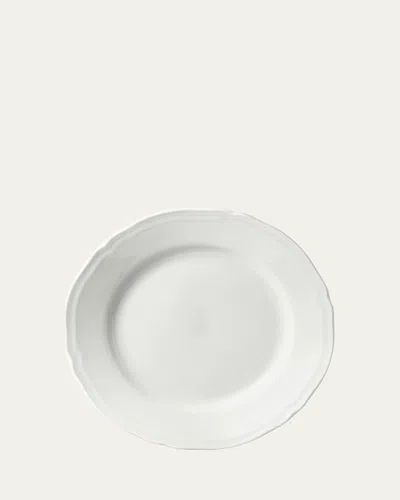 GINORI 1735 BIANCO ANTICO DOCCIA FLAT BREAD PLATE