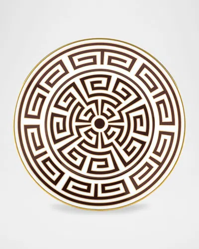 GINORI 1735 LABIRINTO EBANO FLAT BREAD PLATE