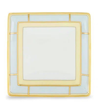 GINORI 1735 PORCELAIN COLONNA DIVA SQUARE CHANGE TRAY