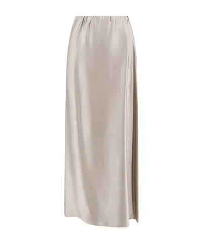 GIORGIO ARMANI GIORGIO ARMANI SIDE SILT SATIN SKIRT