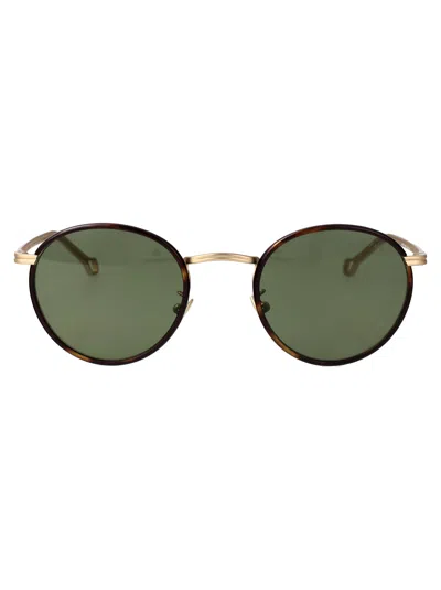 GIORGIO ARMANI GIORGIO ARMANI GOLD METAL SUNGLASSES