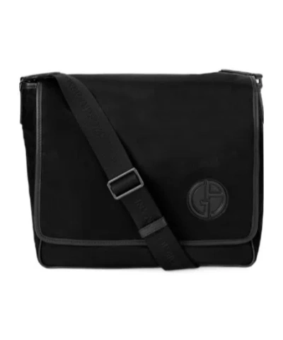 GIORGIO ARMANI LOGO DETAILS CROSS-BODY BAG