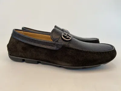 GIORGIO ARMANI LOGO CASUAL BUSINESS SHOES