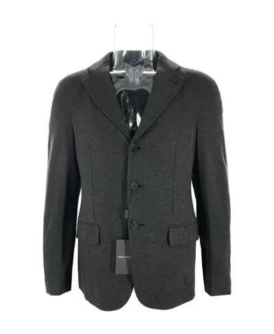 GIORGIO ARMANI LONG-SLEEVED SUIT COAT