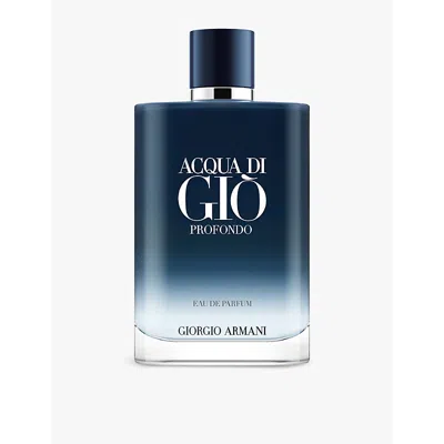 GIORGIO ARMANI MENS ACQUA DI GIÒ PROFONDO REFILLABLE EAU DE PARFUM 200ML