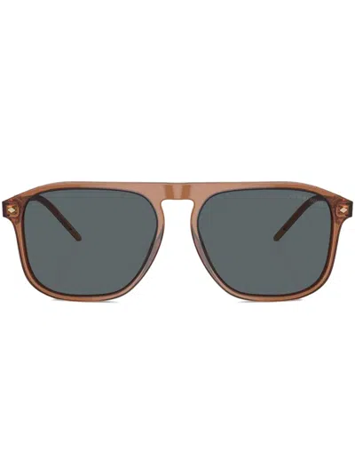 GIORGIO ARMANI OVERSIZE-FRAME SUNGLASSES