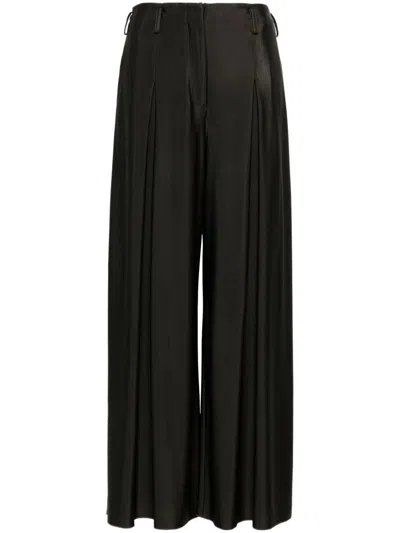 GIORGIO ARMANI PLEATED WIDE TROUSERS