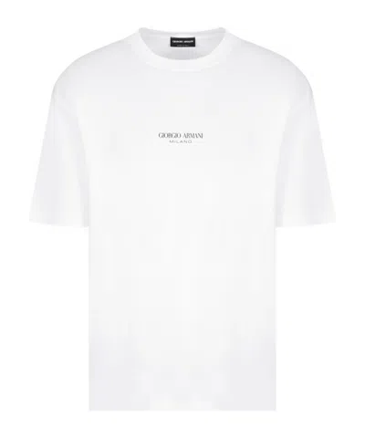 GIORGIO ARMANI GIORGIO ARMANI CREWNECK SHORT-SLEEVED T-SHIRT