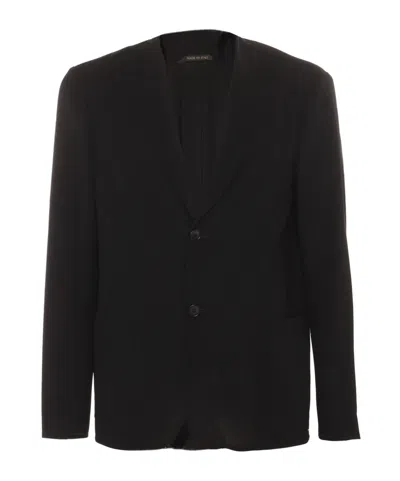 GIORGIO ARMANI GIORGIO ARMANI SINGLE-BREASTED TAILORED BLAZER