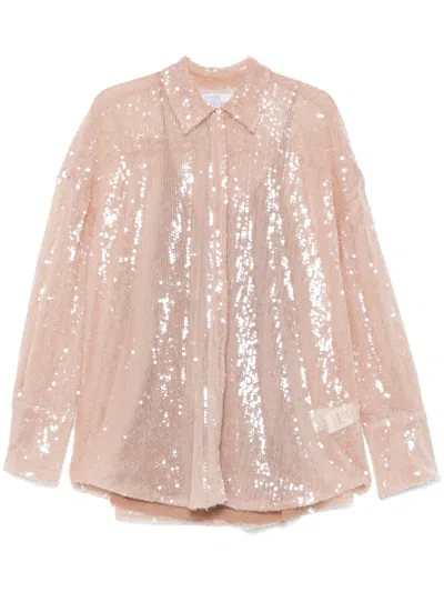 GIUSEPPE DI MORABITO SEQUIN-EMBELLISHED SHIRT