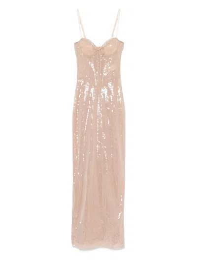 GIUSEPPE DI MORABITO SEQUINNED MAXI DRESS