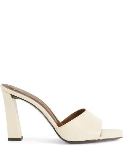 GIUSEPPE ZANOTTI 90MM TALIA MULE SANDALS